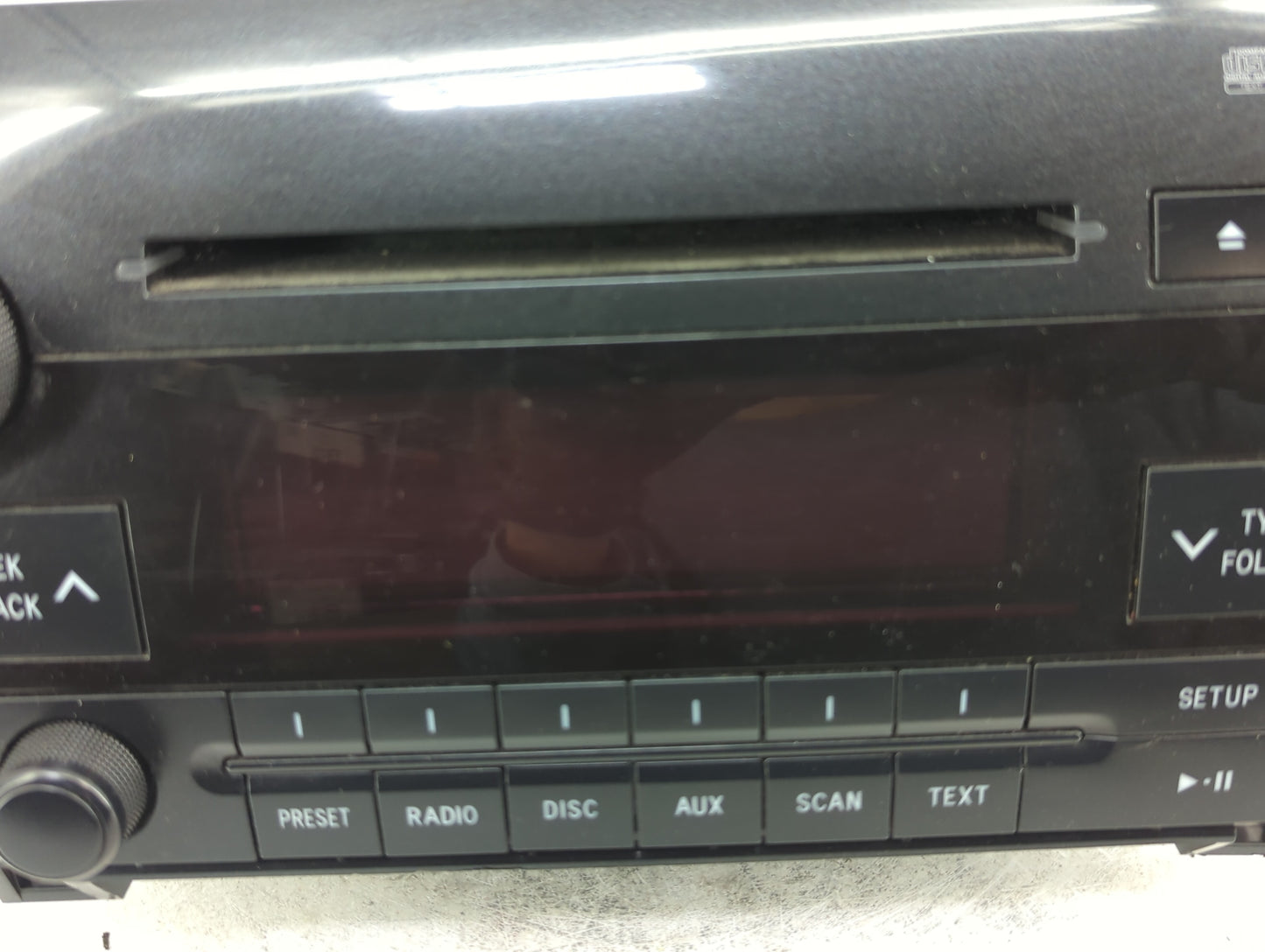 2010-2013 Toyota Tundra Radio AM FM Cd Player Receiver Replacement P/N:86120-0C290 Fits Fits 2010 2011 2012 2013 OEM Used Au