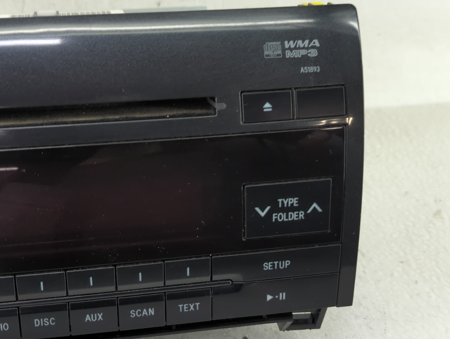 2010-2013 Toyota Tundra Radio AM FM Cd Player Receiver Replacement P/N:86120-0C290 Fits Fits 2010 2011 2012 2013 OEM Used Au