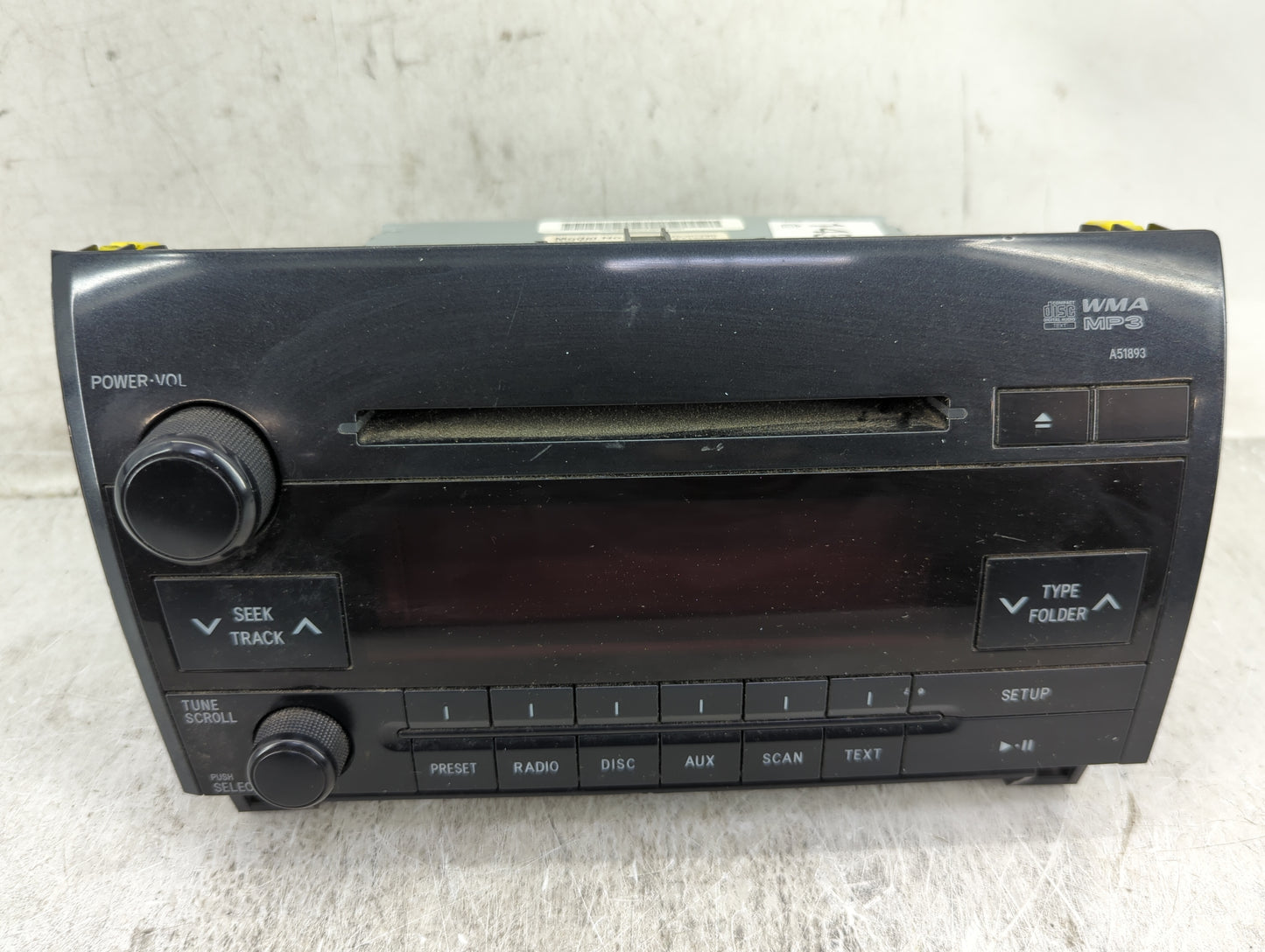 2010-2013 Toyota Tundra Radio AM FM Cd Player Receiver Replacement P/N:86120-0C290 CQ-FT1960X Fits Fits 2010 2011 2012 2013 
