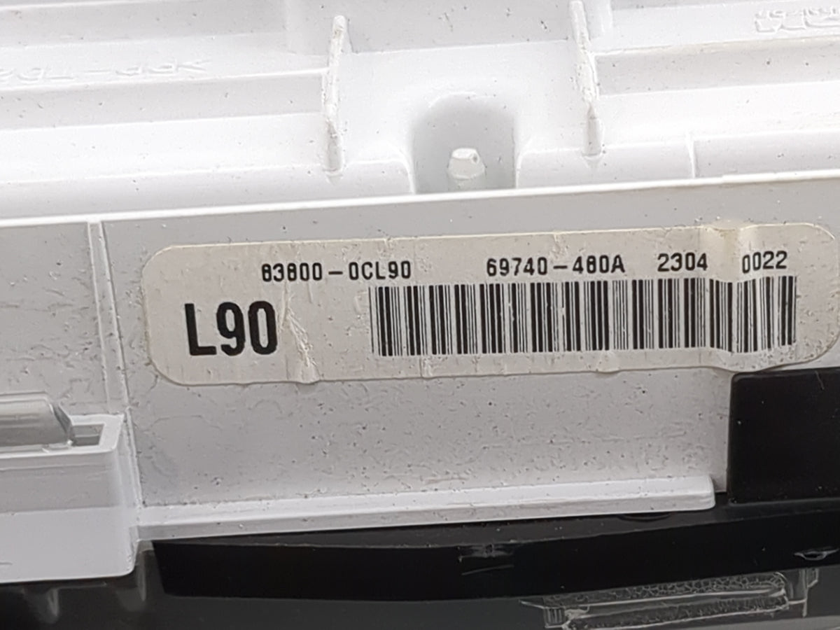 2012-2013 Toyota Tundra Instrument Cluster Speedometer Gauges P/N:83800-0CL90 69740-480A Miles: Fits Fits 2012 2013 OEM Used