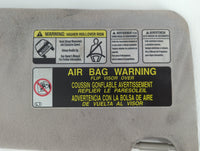 2007-2013 Toyota Tundra Sun Visor Shade Replacement Passenger Right Mirror Fits OEM Used Auto Parts - Oemusedautoparts1.com