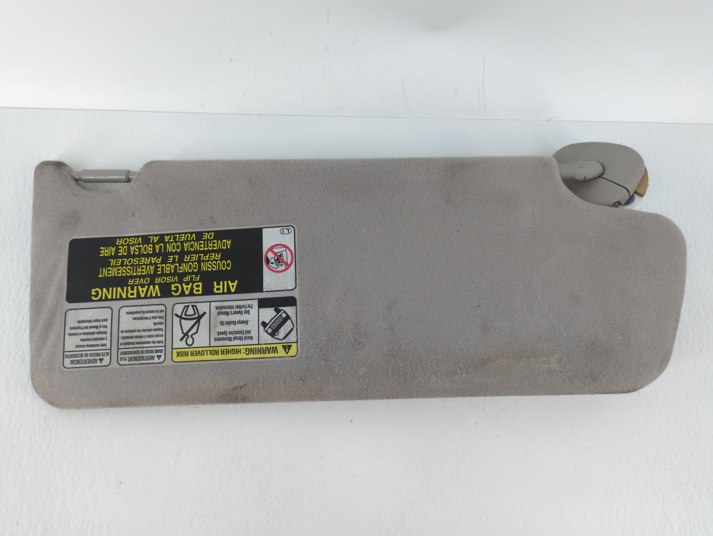 2007-2013 Toyota Tundra Sun Visor Shade Replacement Passenger Right Mirror Fits OEM Used Auto Parts - Oemusedautoparts1.com