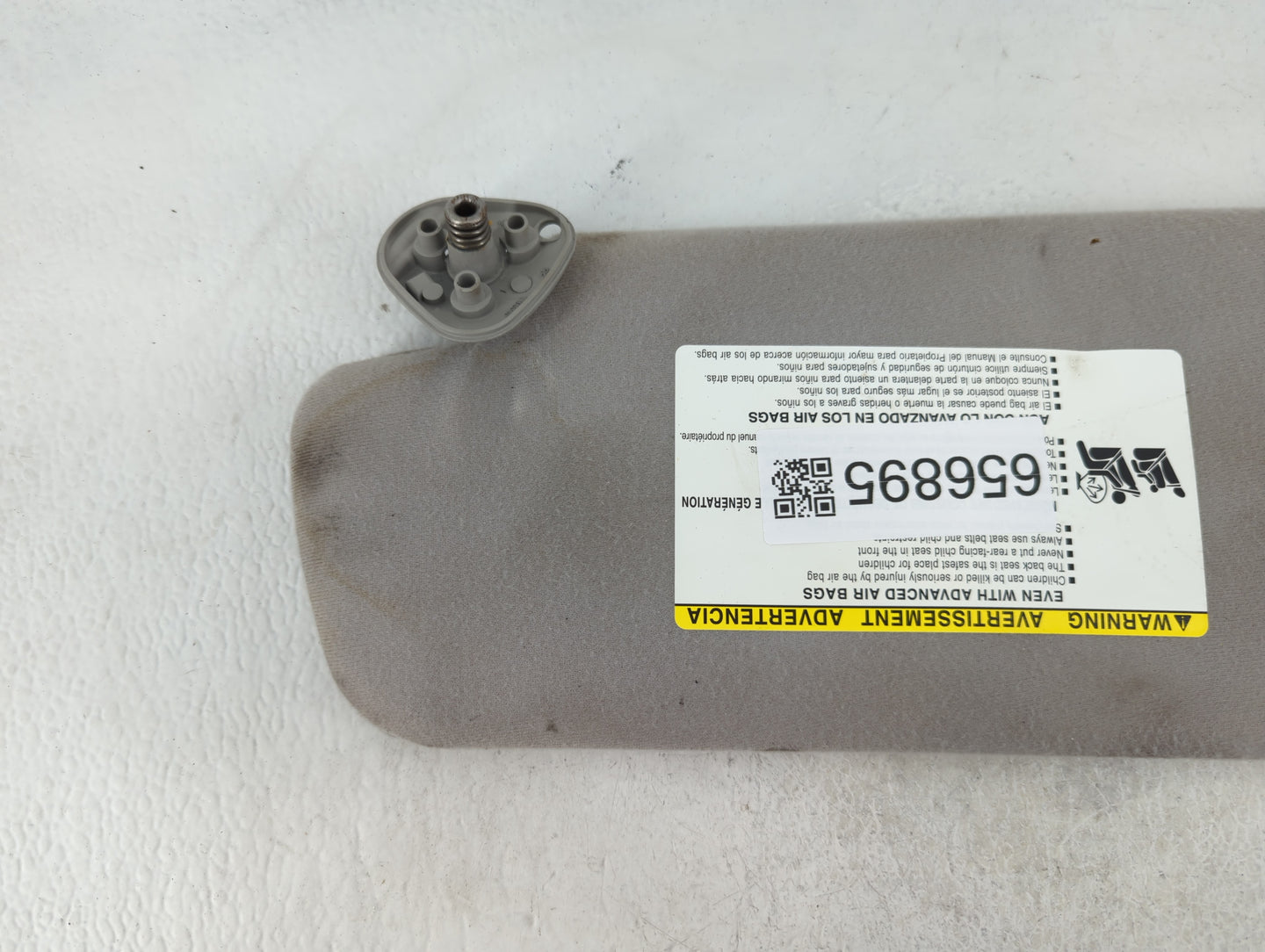 2009-2013 Toyota Tundra Sun Visor Shade Replacement Passenger Right Mirror Fits Fits 2009 2010 2011 2012 2013 OEM Used Auto 