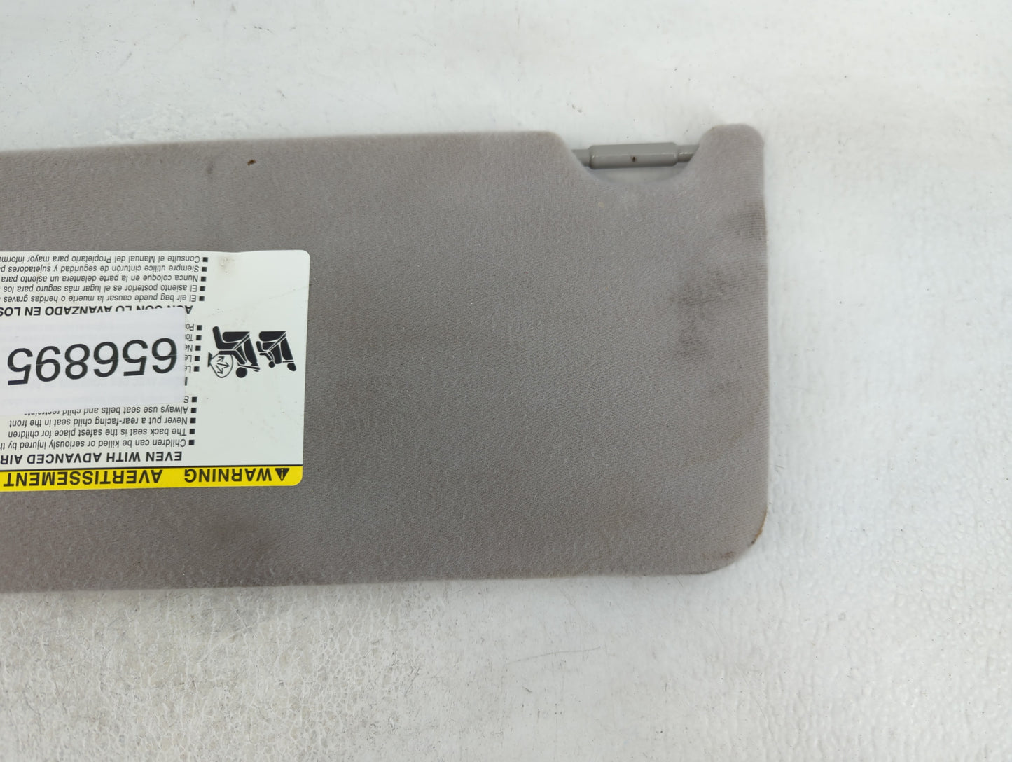 2009-2013 Toyota Tundra Sun Visor Shade Replacement Passenger Right Mirror Fits Fits 2009 2010 2011 2012 2013 OEM Used Auto 