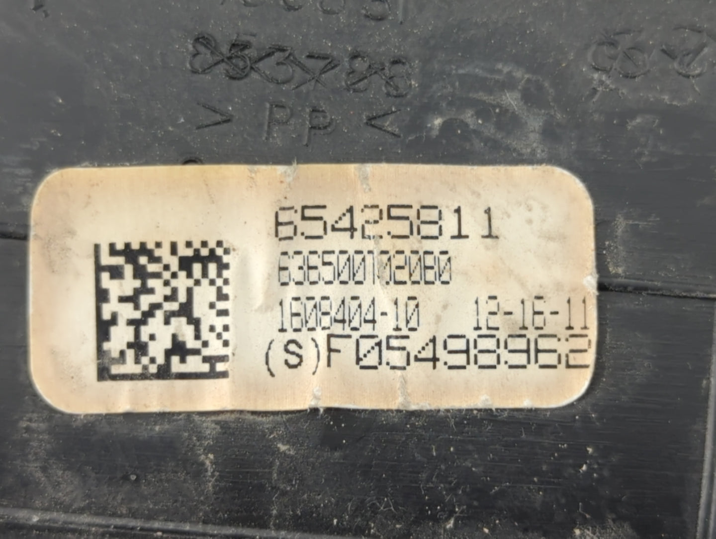 2009-2012 Toyota Venza Overhead Roof Console 573878 - Oemusedautoparts1.com