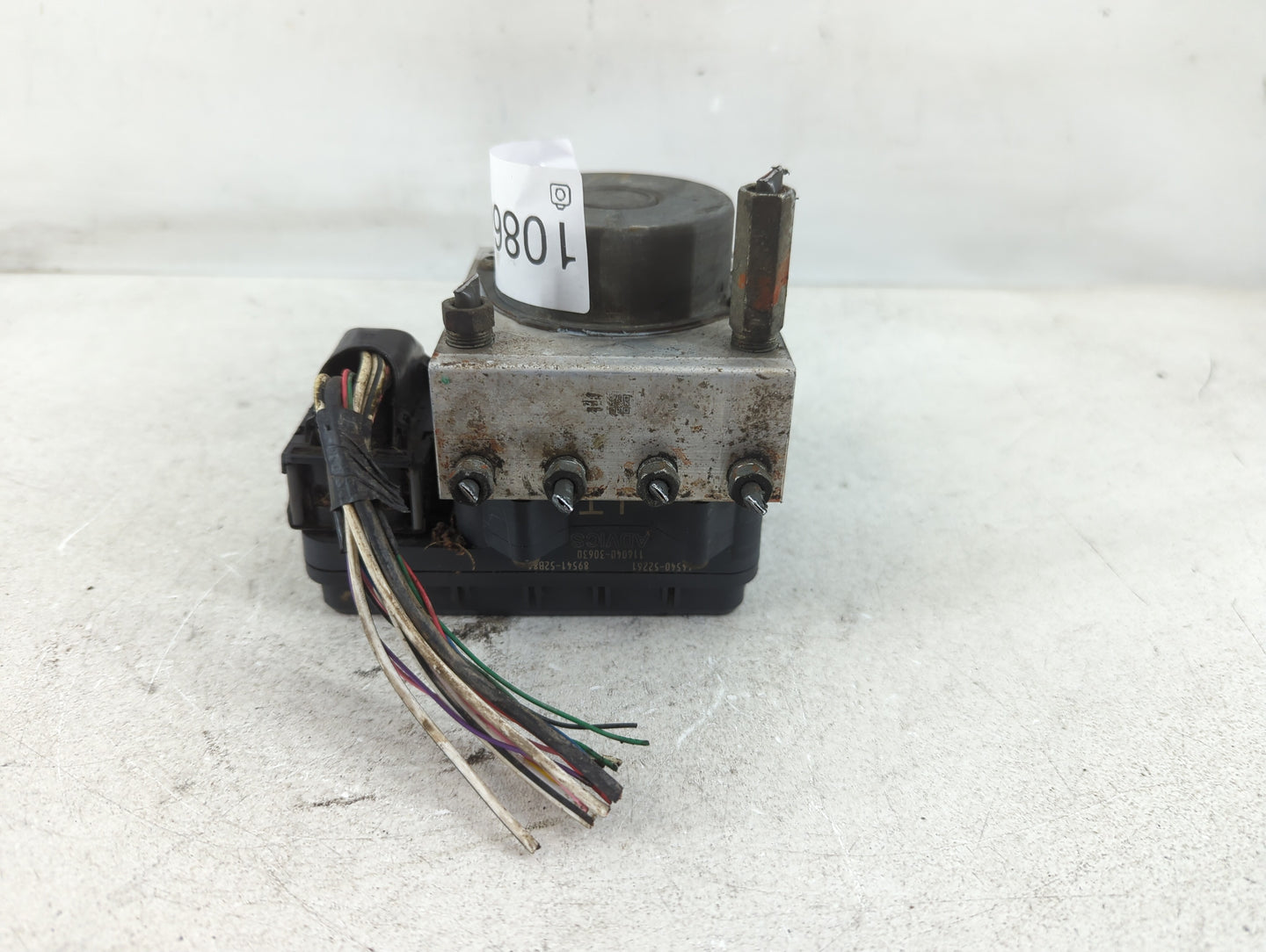2012 Toyota Yaris ABS Pump Control Module Replacement P/N:89541-52B81 44540-52261 Fits OEM Used Auto Parts - Oemusedautopart