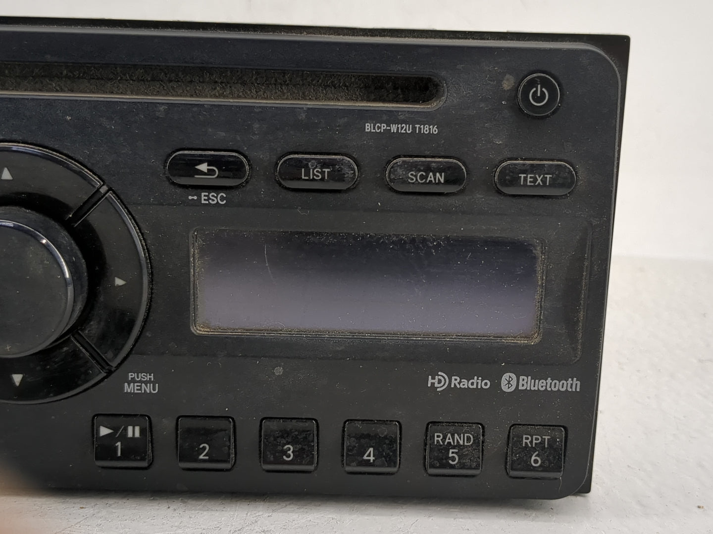 2012-2014 Toyota Yaris Radio AM FM Cd Player Receiver Replacement P/N:PT546-52121 Fits Fits 2012 2013 2014 OEM Used Auto Par