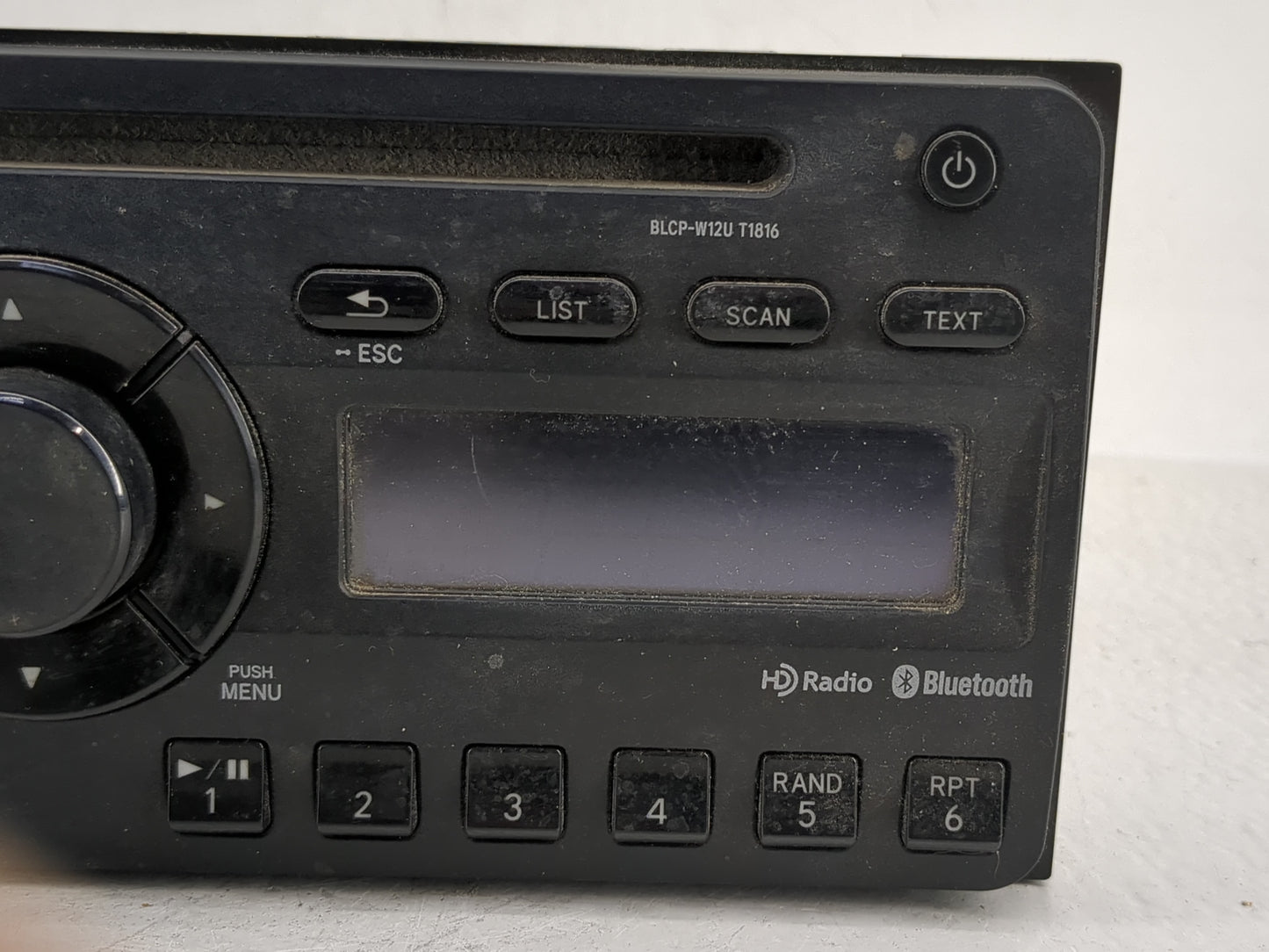 2012-2014 Toyota Yaris Radio AM FM Cd Player Receiver Replacement P/N:PT546-52121 Fits Fits 2012 2013 2014 OEM Used Auto Par