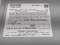 2012-2014 Toyota Yaris Radio AM FM Cd Player Receiver Replacement P/N:PT546-52121 Fits Fits 2012 2013 2014 OEM Used Auto Par
