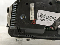 2011-2012 Toyota Yaris Instrument Cluster Speedometer Gauges P/N:157550-5023 83800-5CA60 Fits Fits 2011 2012 OEM Used Auto P