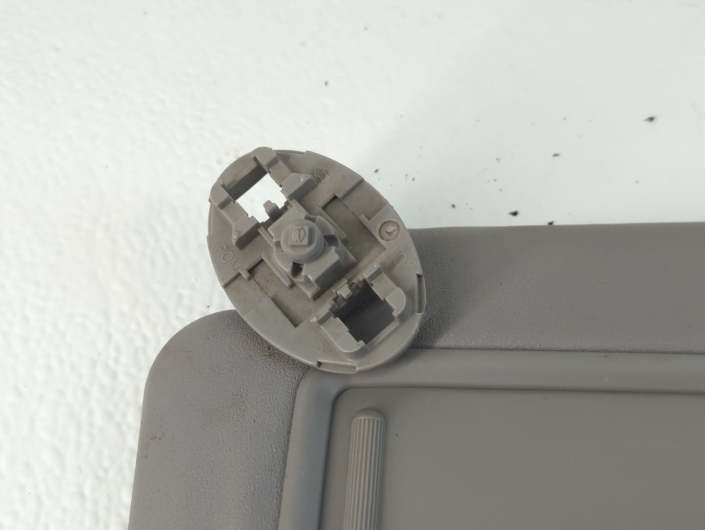2012 Toyota Yaris Sun Visor Shade Replacement Driver Left Mirror Fits OEM Used Auto Parts - Oemusedautoparts1.com