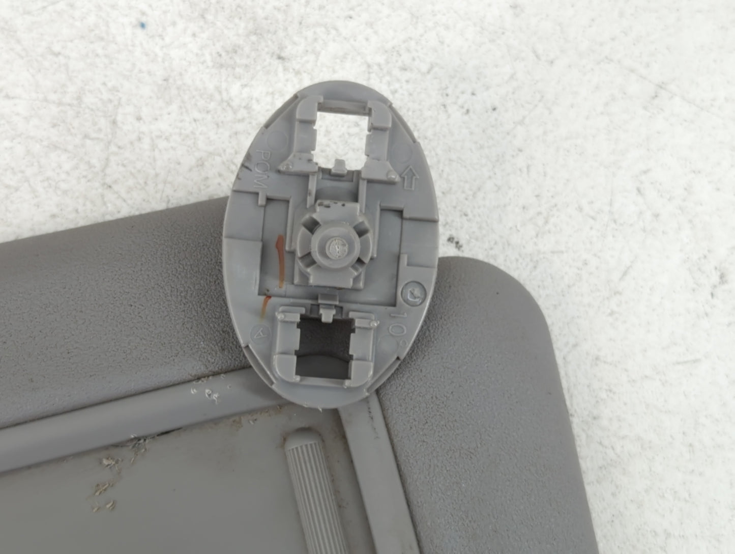 2012 Toyota Yaris Sun Visor Shade Replacement Passenger Right Mirror Fits OEM Used Auto Parts - Oemusedautoparts1.com