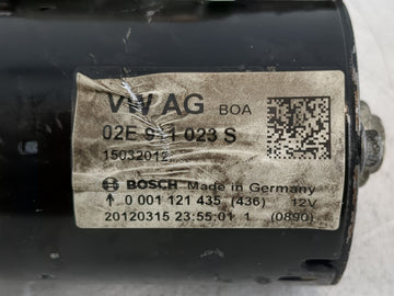 2012-2017 Volkswagen Beetle Car Starter Motor Solenoid OEM P/N:02E 911 028 S Fits OEM Used Auto Parts