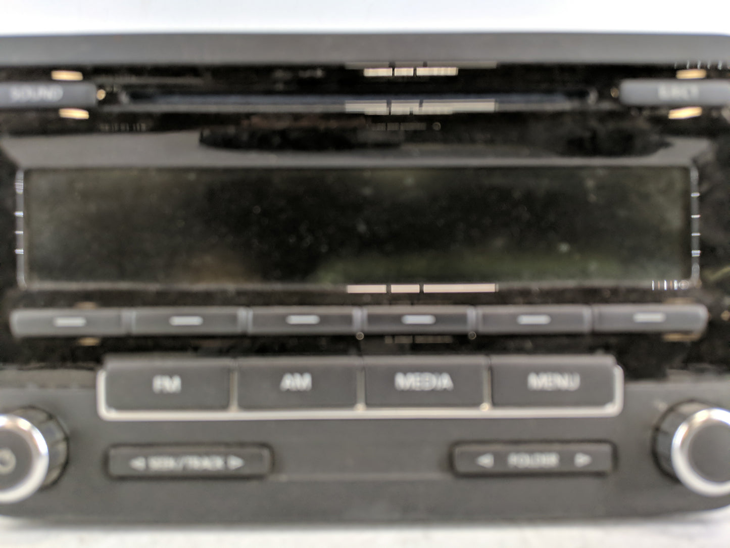 2012-2016 Volkswagen Beetle Radio AM FM Cd Player Receiver Replacement P/N:1K0 035 164 D Fits Fits 2011 2012 2013 2014 2015 