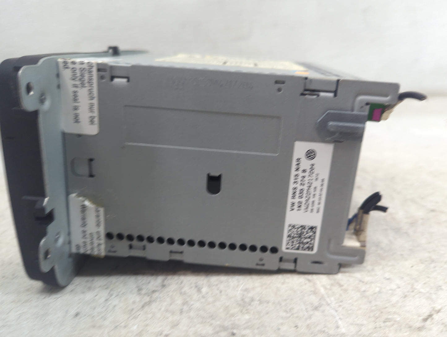 2012-2015 Volkswagen Beetle Radio AM FM Cd Player Receiver Replacement P/N:1K0035274B RNS315 Fits OEM Used Auto Parts - Oemu