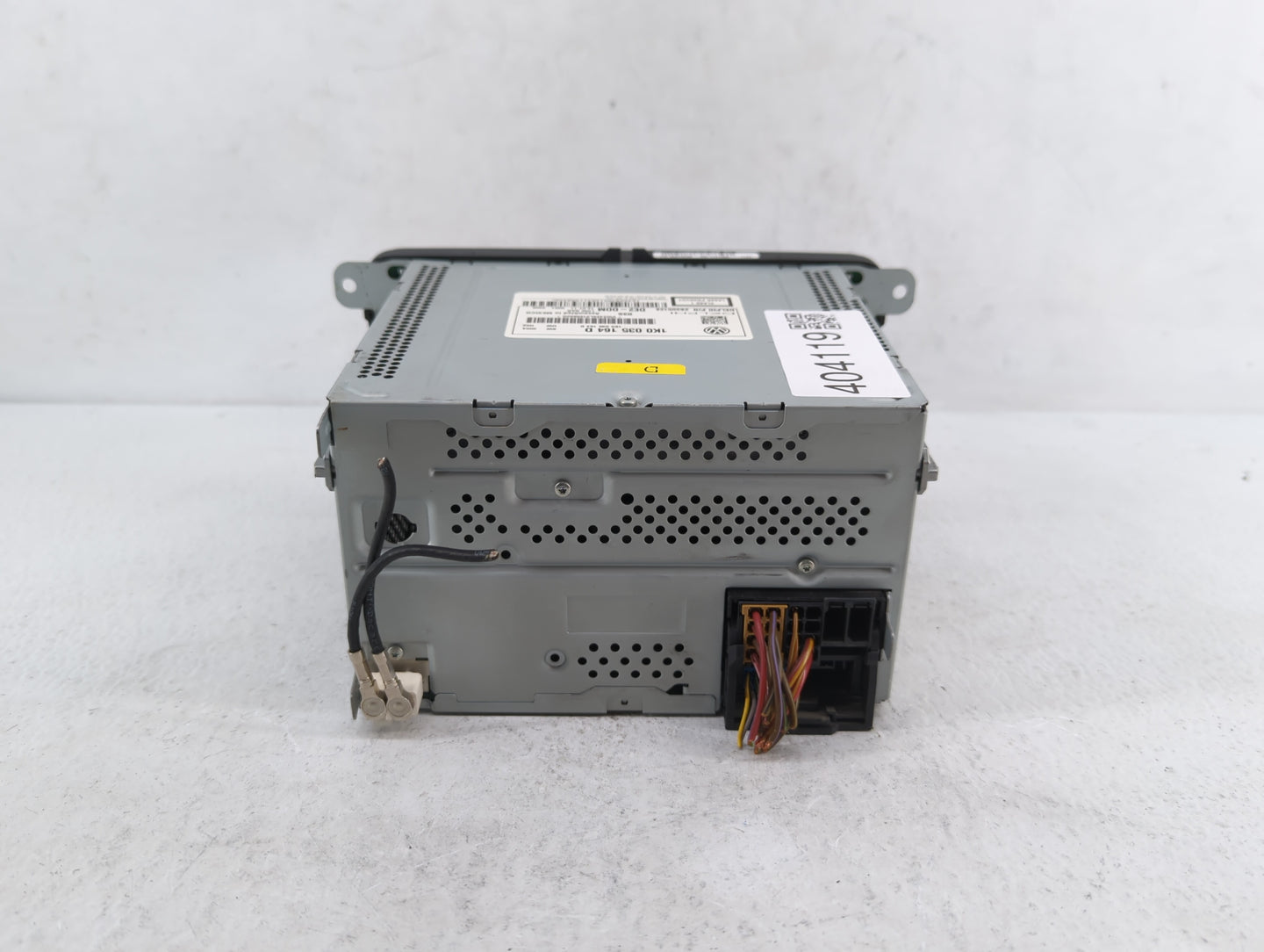 2012-2016 Volkswagen Beetle Radio AM FM Cd Player Receiver Replacement P/N:1K0 035 164 D 1K0 035 164 F Fits OEM Used Auto Pa