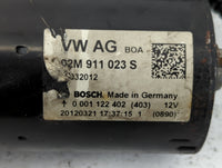 2006-2014 Volkswagen Beetle Car Starter Motor Solenoid OEM P/N:02M 911 023 S Fits OEM Used Auto Parts - Oemusedautoparts1.co