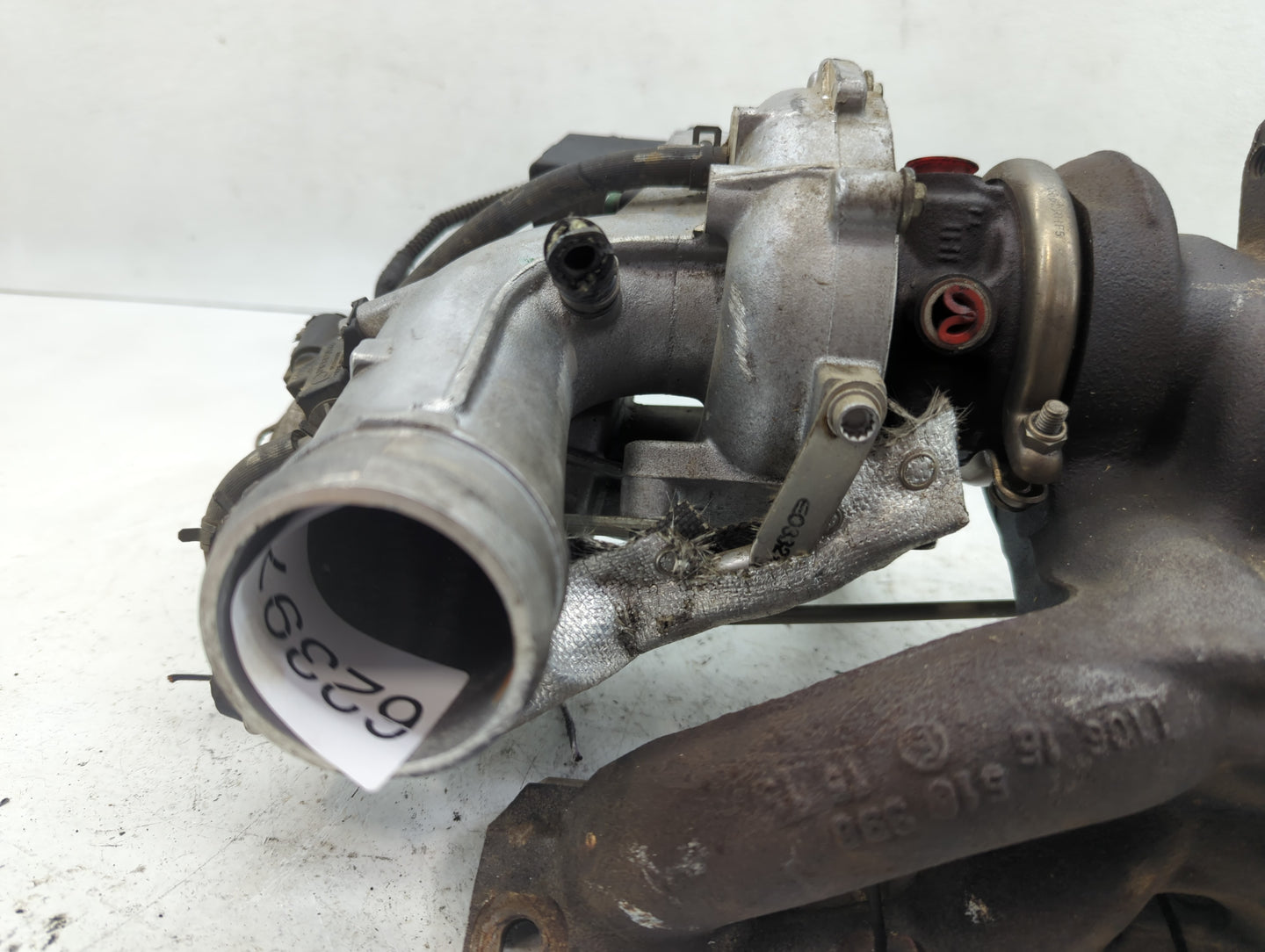 2012 Volkswagen Beetle Turbocharger Exhaust Manifold With Turbo Charger - Oemusedautoparts1.com