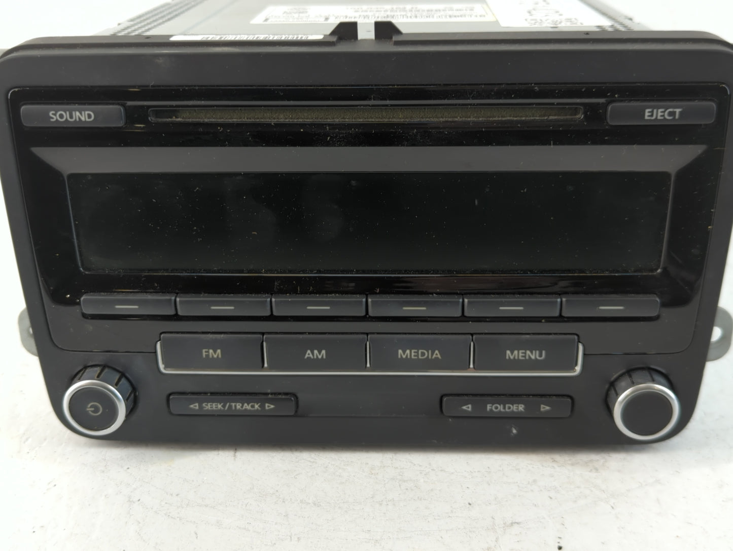 2012-2016 Volkswagen Beetle Am Fm Cd Player Radio Receiver - Oemusedautoparts1.com