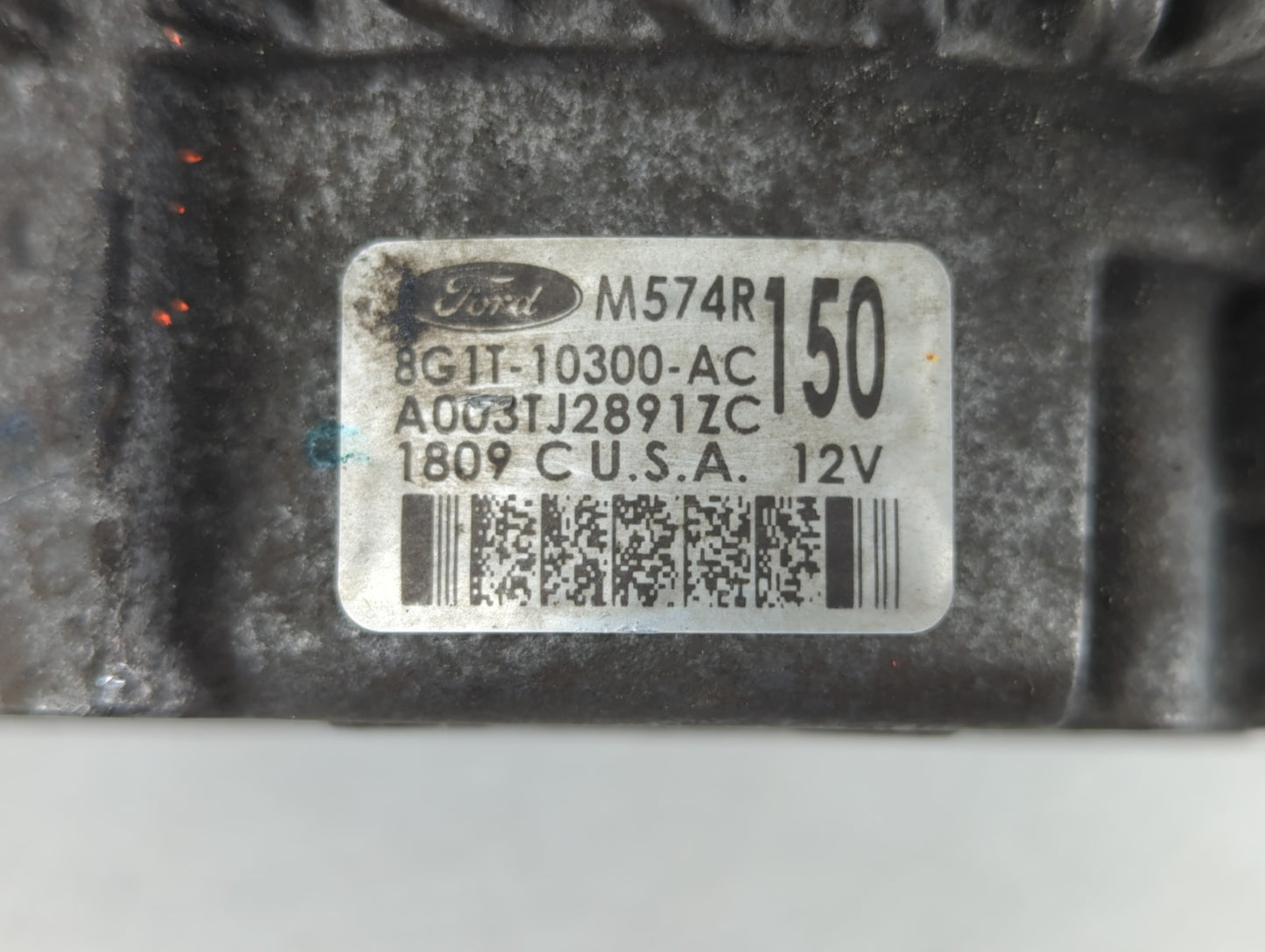 2012 Volkswagen Campmobile Alternator Replacement Generator Charging Assembly Engine OEM P/N:M574R150 8G1T-10300-AC Fits OEM