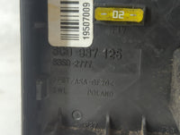 2009-2012 Volkswagen Cc Fusebox Fuse Box Panel Relay Module P/N:3C0 937 125 19507009 Fits Fits 2009 2010 2011 2012 OEM Used 