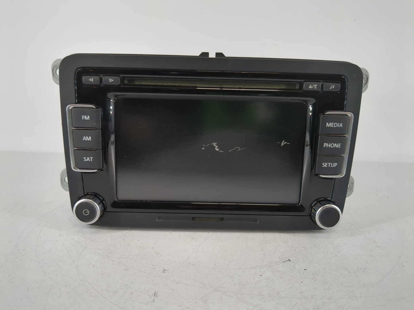 2012-2013 Volkswagen Cc Radio AM FM Cd Player Receiver Replacement P/N:1K0 035 180 AE Fits Fits 2012 2013 2014 2015 OEM Used