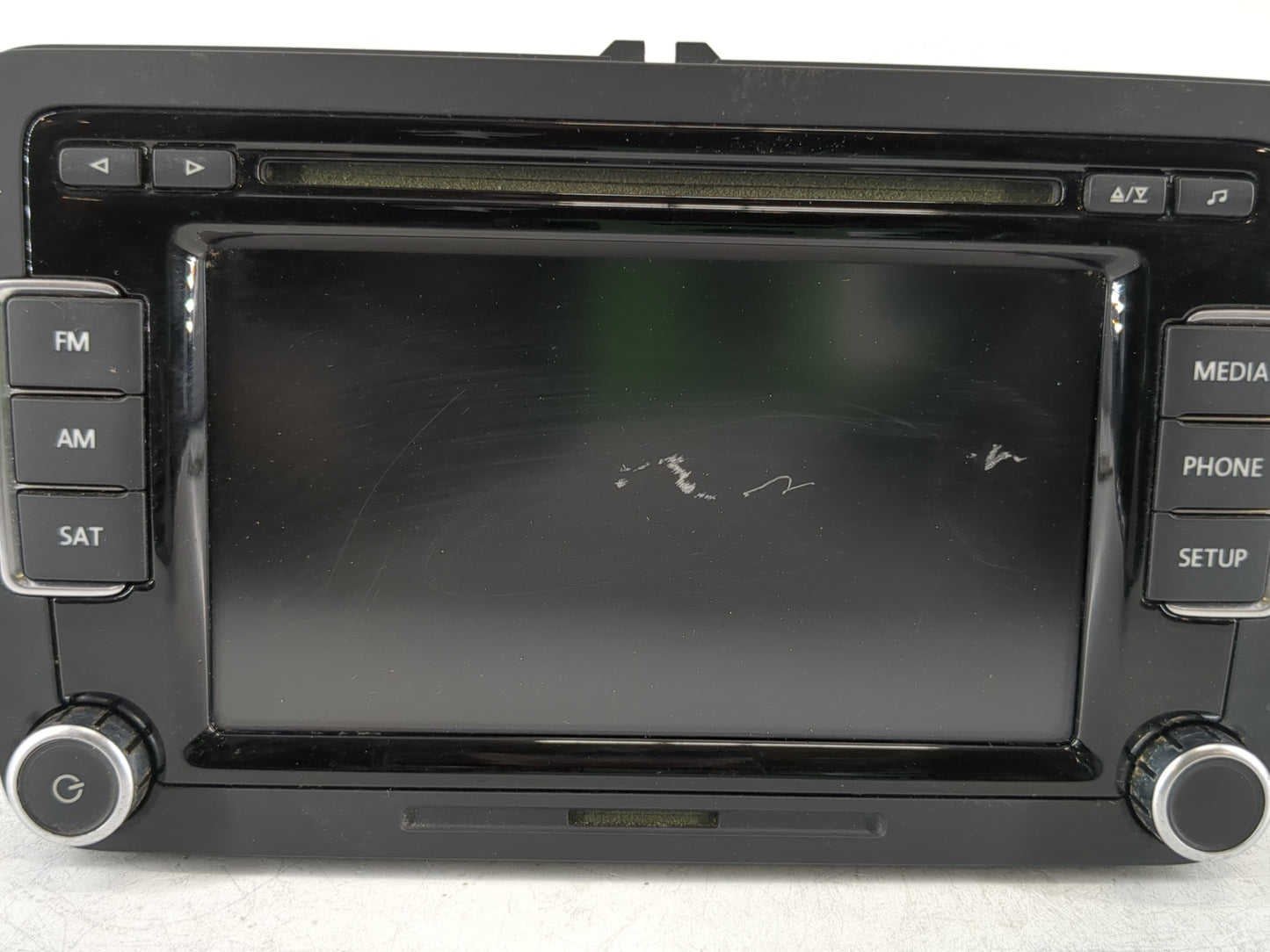 2012-2013 Volkswagen Cc Radio AM FM Cd Player Receiver Replacement P/N:1K0 035 180 AE Fits Fits 2012 2013 2014 2015 OEM Used