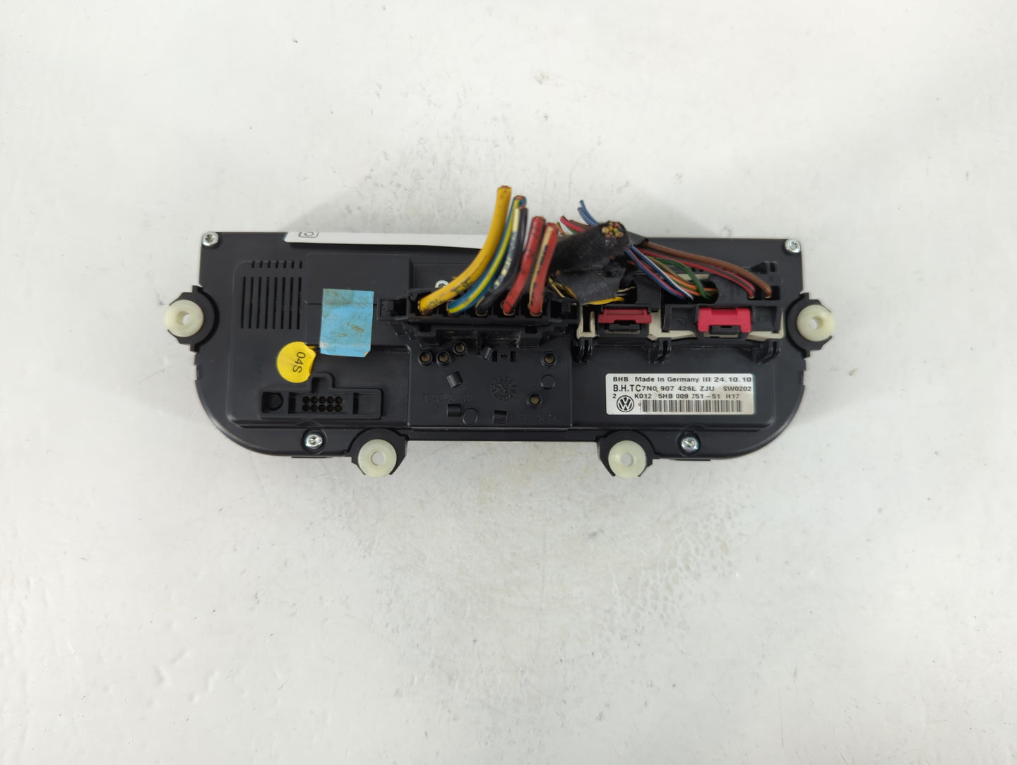 2011-2012 Volkswagen Cc Climate Control Module Temperature AC/Heater Replacement P/N:5HB 009 751 Fits Fits 2011 2012 2013 20