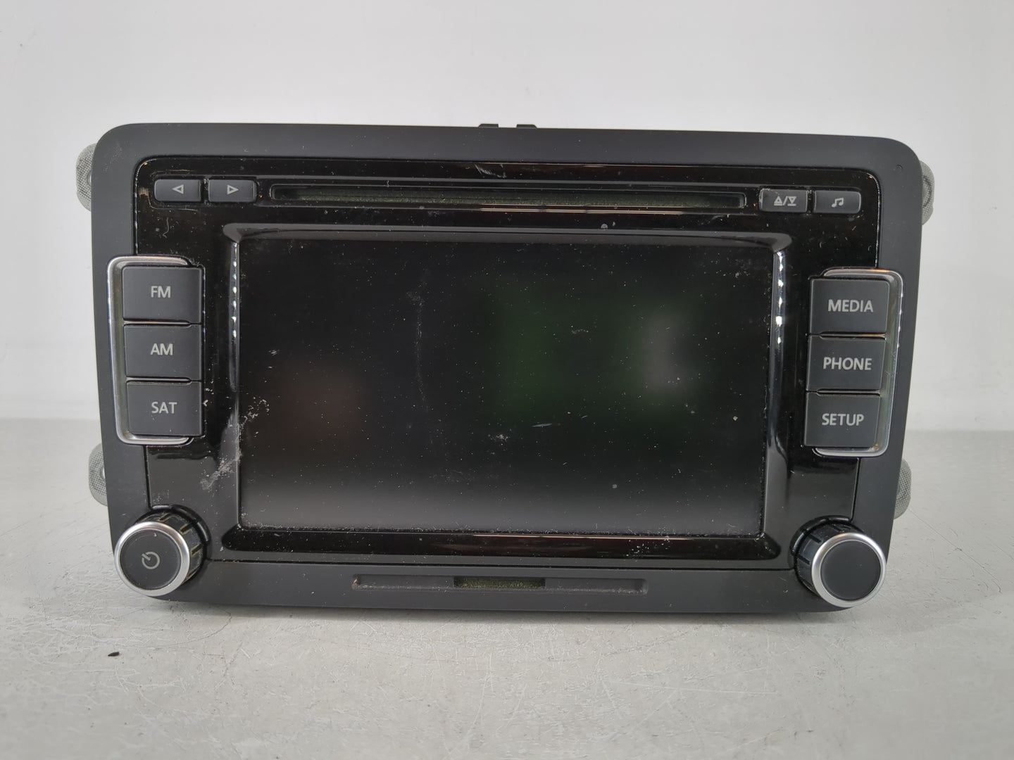 2012-2013 Volkswagen Cc Radio AM FM Cd Player Receiver Replacement P/N:1K0 035 180 AE Fits Fits 2012 2013 2014 2015 OEM Used