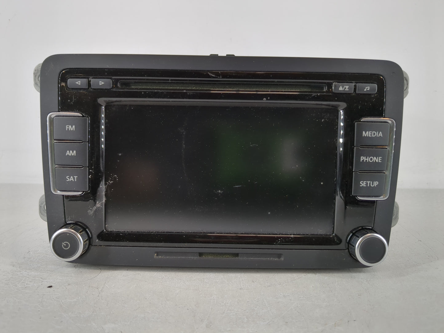 2012-2013 Volkswagen Cc Radio AM FM Cd Player Receiver Replacement P/N:1K0 035 180 AE Fits Fits 2012 2013 2014 2015 OEM Used