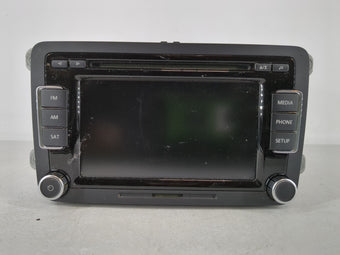 compare product 2012-2013 Volkswagen Cc Radio AM FM Cd Player Receiver Replacement P/N:1K0 035 180 AE Fits Fits 2012 2013 2014 2015 OEM Used Auto Parts
