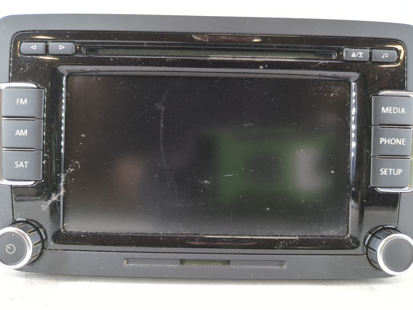 2012-2013 Volkswagen Cc Radio AM FM Cd Player Receiver Replacement P/N:1K0 035 180 AE Fits Fits 2012 2013 2014 2015 OEM Used