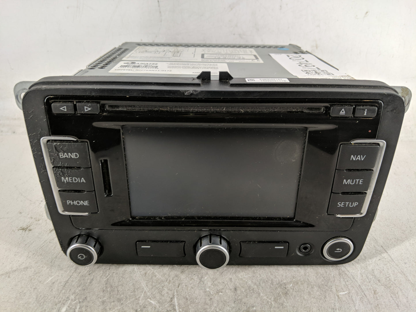 2012-2017 Volkswagen Cc Radio AM FM Cd Player Receiver Replacement P/N:0595-11-6815 Fits Fits 2012 2013 2014 2015 2016 2017 
