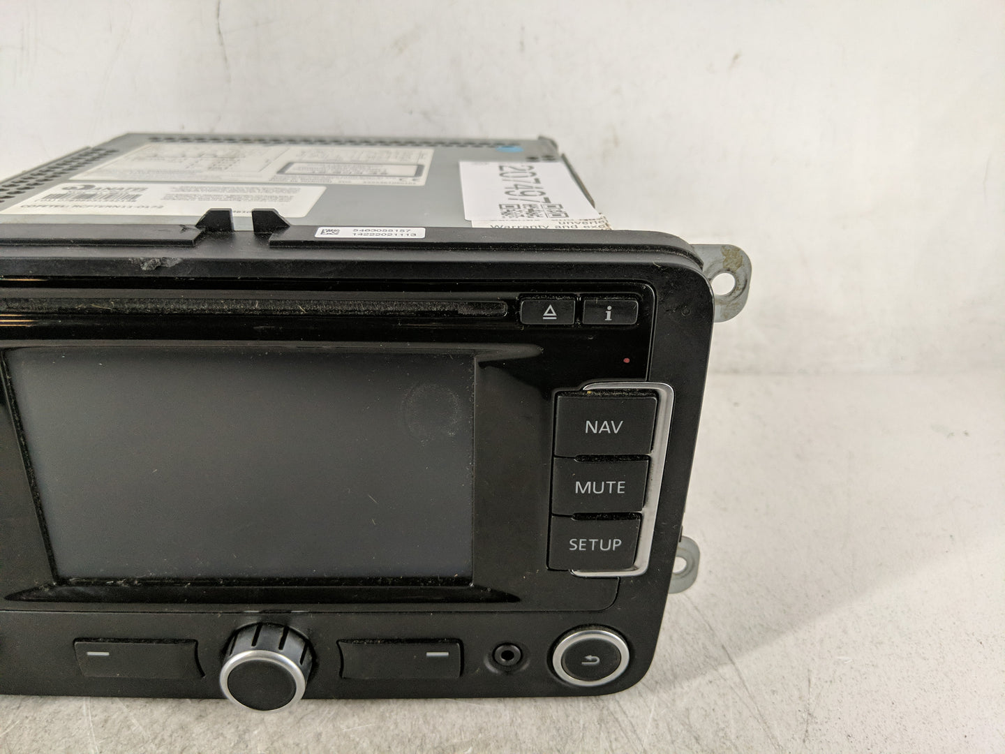 2012-2017 Volkswagen Cc Radio AM FM Cd Player Receiver Replacement P/N:0595-11-6815 Fits Fits 2012 2013 2014 2015 2016 2017 