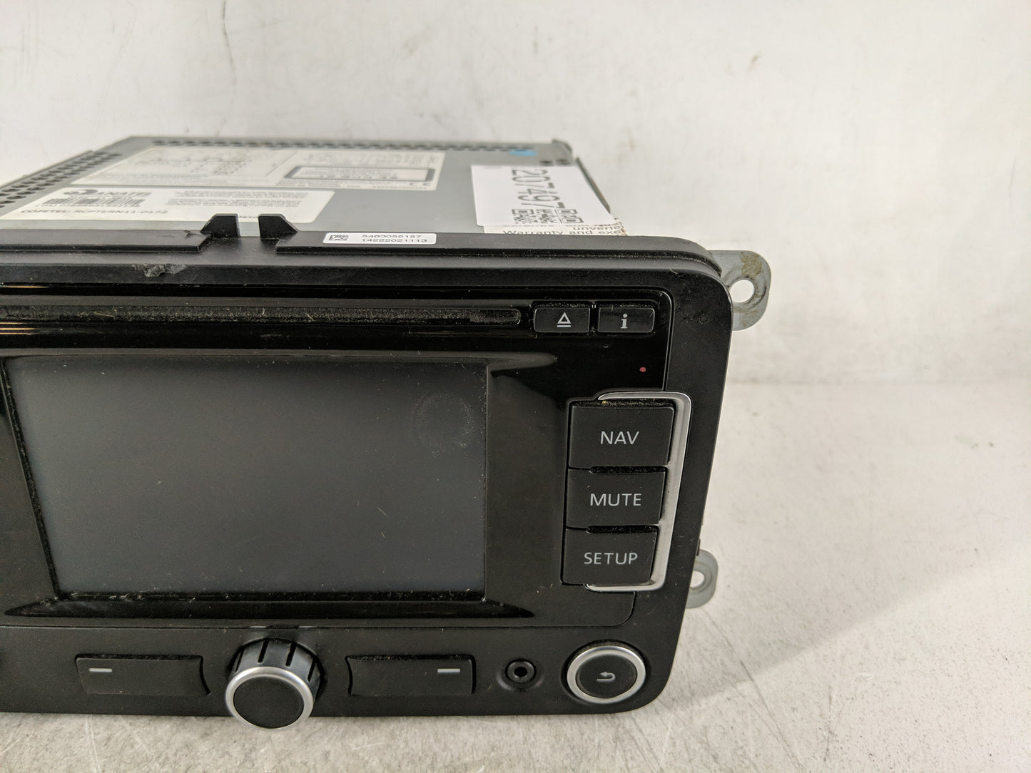 2012-2017 Volkswagen Cc Radio AM FM Cd Player Receiver Replacement P/N:0595-11-6815 Fits Fits 2012 2013 2014 2015 2016 2017 