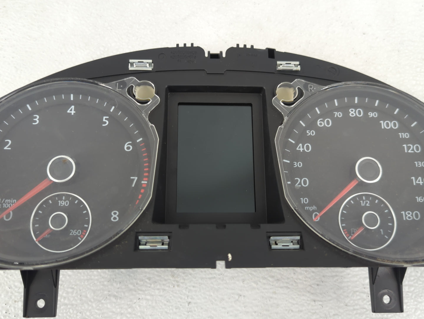 2012 Volkswagen Cc Instrument Cluster Speedometer Gauges P/N:3C8920 970Q Fits OEM Used Auto Parts - Oemusedautoparts1.com