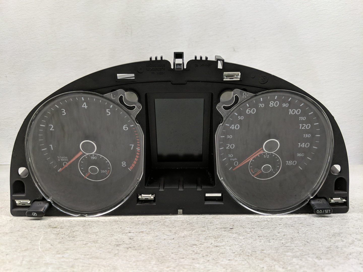 2012 Volkswagen Cc Instrument Cluster Speedometer Gauges P/N:3C8920 970Q Fits OEM Used Auto Parts - Oemusedautoparts1.com
