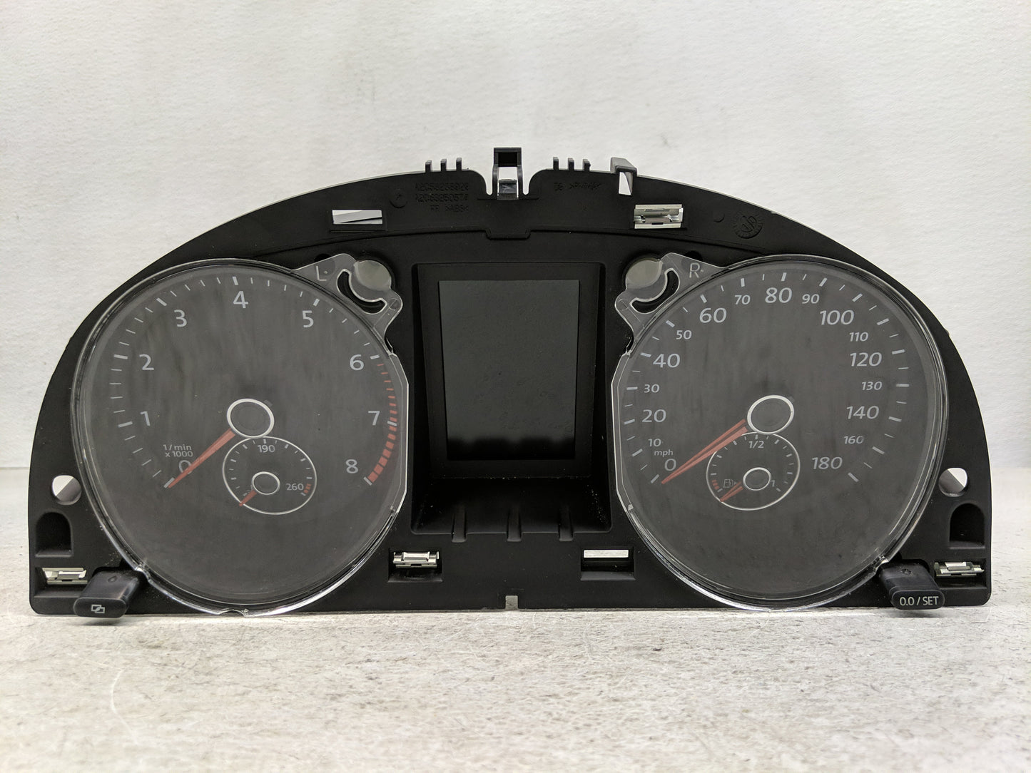 2012 Volkswagen Cc Instrument Cluster Speedometer Gauges P/N:3C8920 970Q Fits OEM Used Auto Parts - Oemusedautoparts1.com