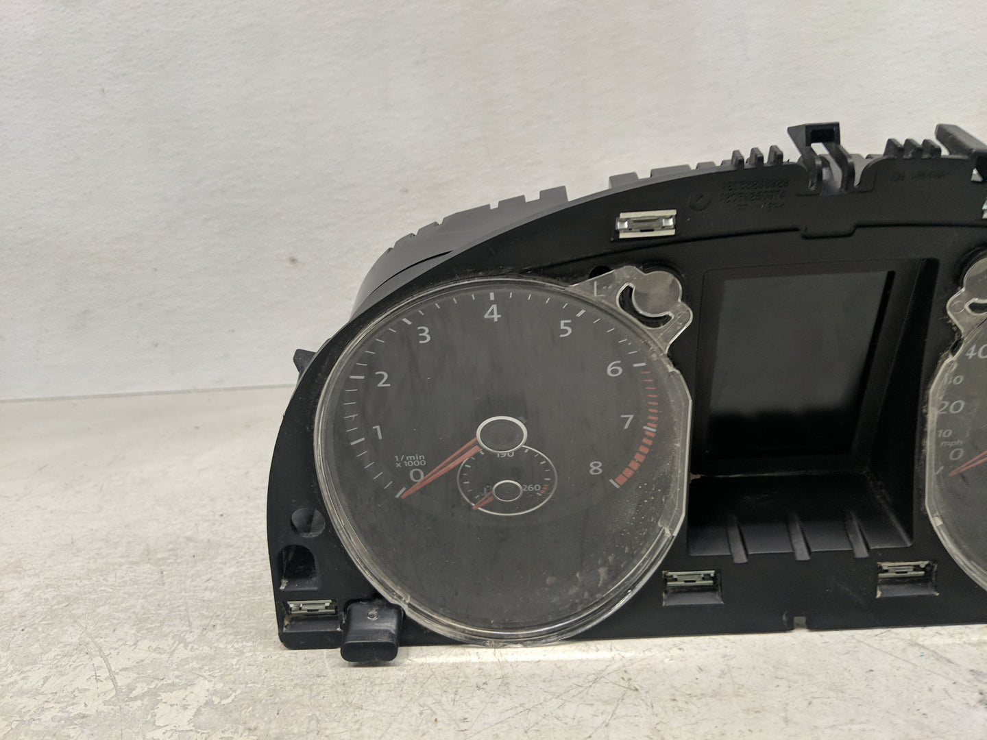 2012 Volkswagen Cc Instrument Cluster Speedometer Gauges P/N:3C8920 970T Fits OEM Used Auto Parts - Oemusedautoparts1.com
