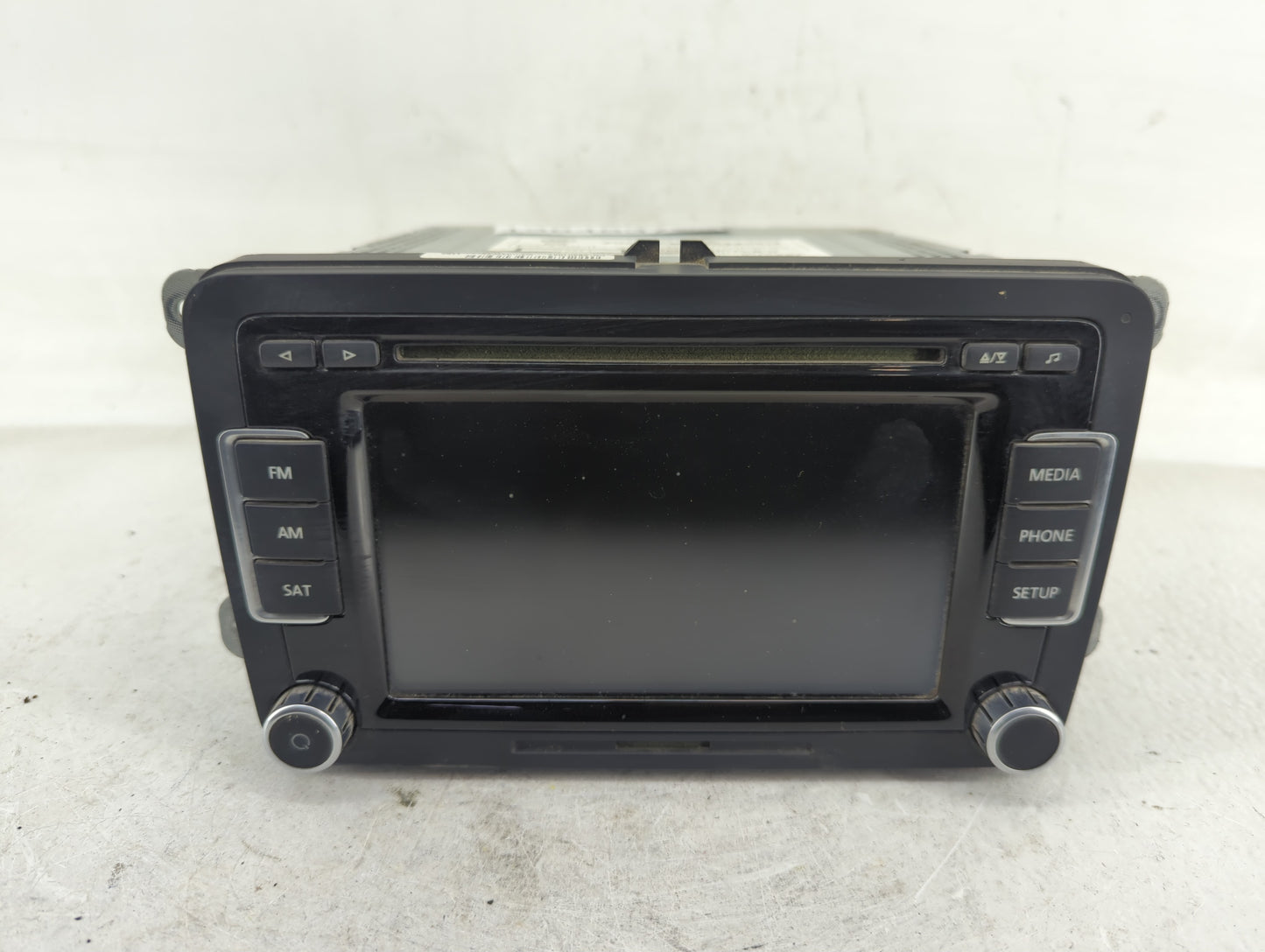 2012-2013 Volkswagen Cc Radio AM FM Cd Player Receiver Replacement P/N:1K0035180AE Fits Fits 2012 2013 2014 2015 OEM Used Au
