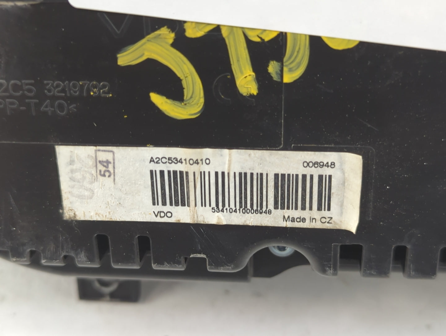 2012 Volkswagen Cc Instrument Cluster Speedometer Gauges P/N:A2C53410410 A2C53219792 Fits OEM Used Auto Parts - Oemusedautop