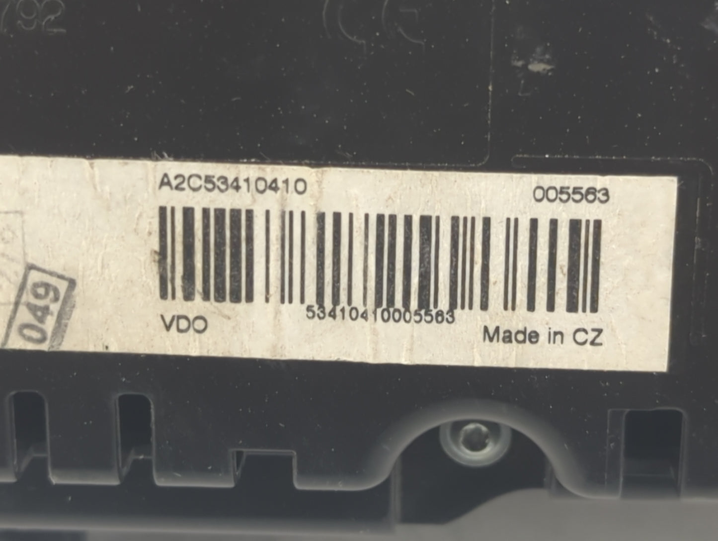 2012 Volkswagen Cc Instrument Cluster Speedometer Gauges P/N:A2C53410410 5341041000556 Fits OEM Used Auto Parts - Oemusedaut