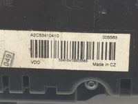 2012 Volkswagen Cc Instrument Cluster Speedometer Gauges P/N:A2C53410410 5341041000556 Fits OEM Used Auto Parts - Oemusedaut