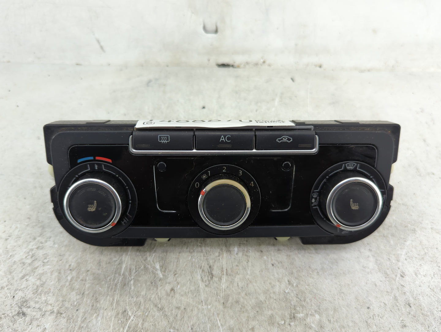 2011-2012 Volkswagen Cc Climate Control Module Temperature AC/Heater Replacement P/N:7N0907426L 5HB009751-51 Fits Fits 2011 