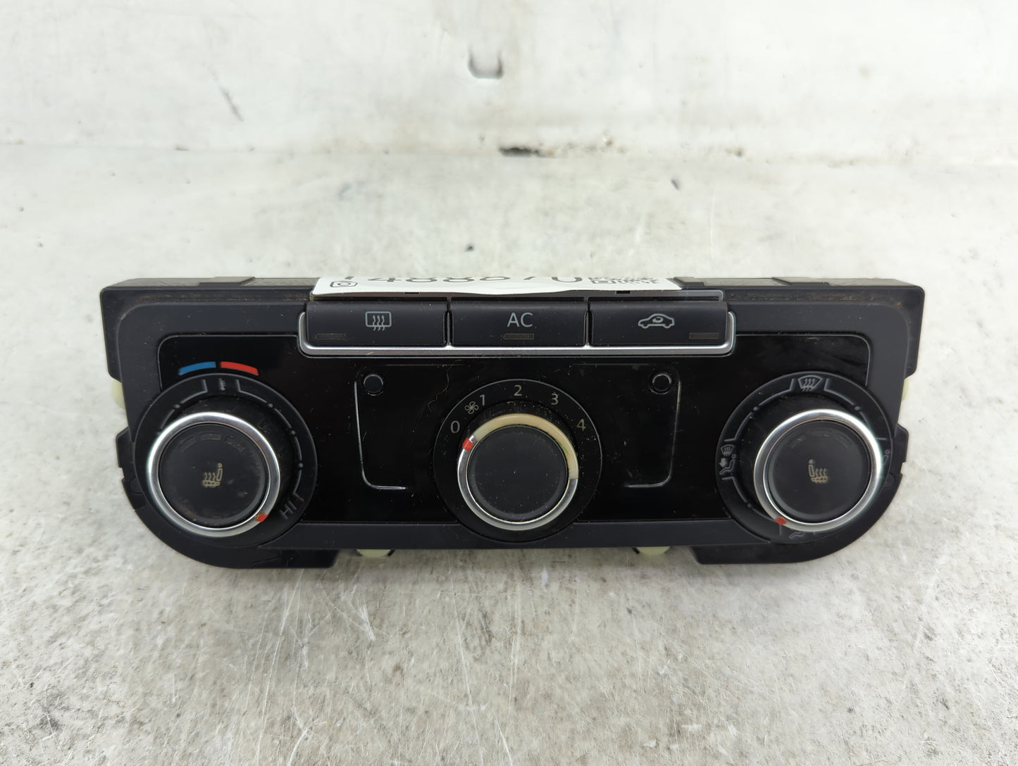2011-2012 Volkswagen Cc Climate Control Module Temperature AC/Heater Replacement P/N:7N0907426L 5HB009751-51 Fits Fits 2011 