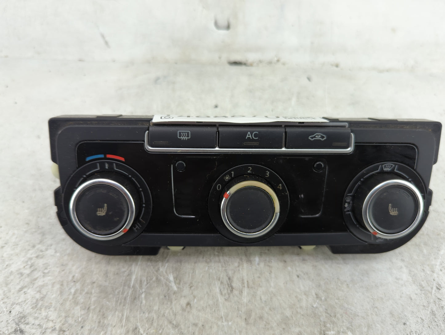 2011-2012 Volkswagen Cc Climate Control Module Temperature AC/Heater Replacement P/N:7N0907426L 5HB009751-51 Fits Fits 2011 