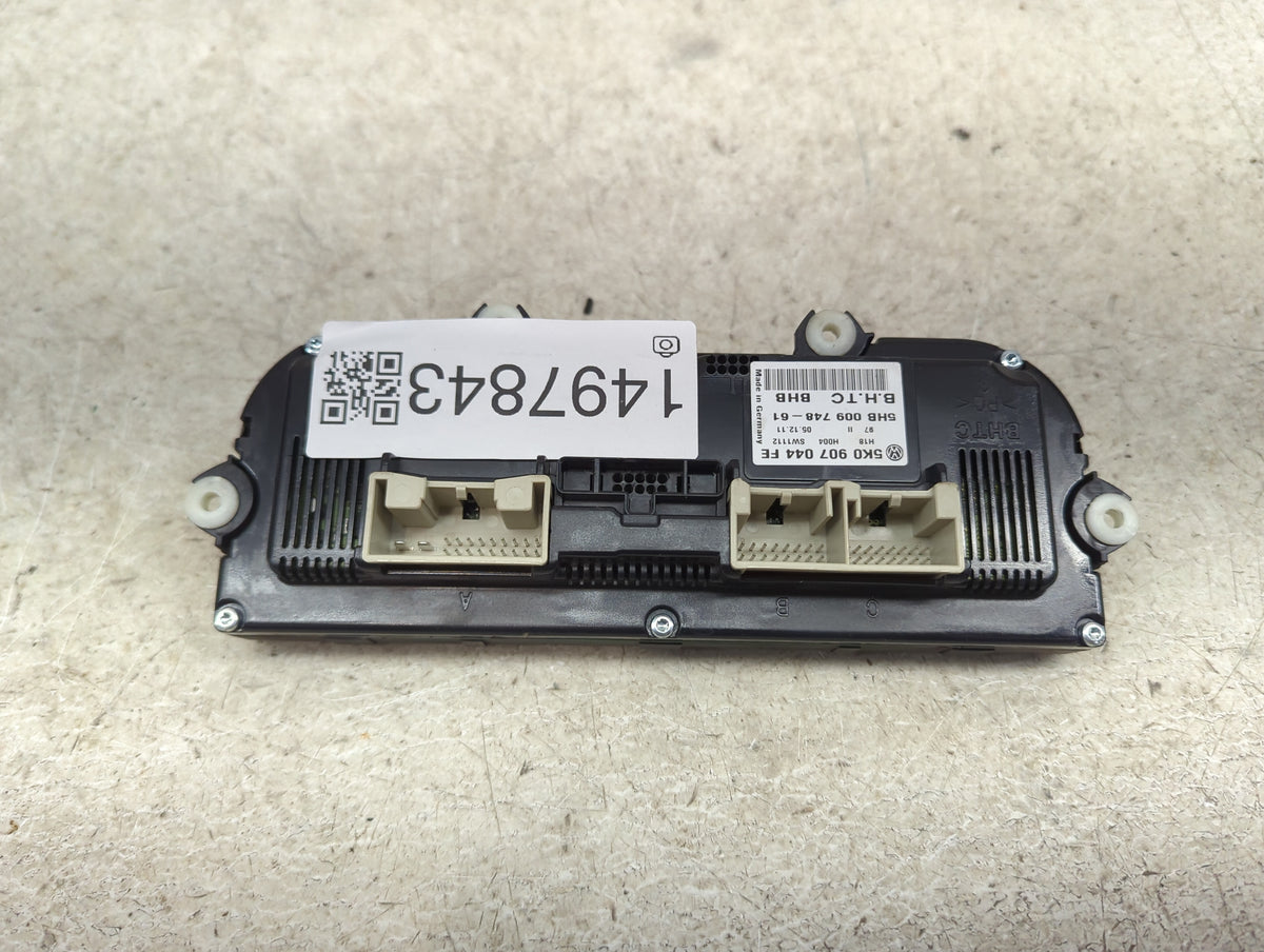 2011-2012 Volkswagen Cc Climate Control Module Temperature AC/Heater Replacement P/N:5K0907044FE 5HB00974861 Fits OEM Used A