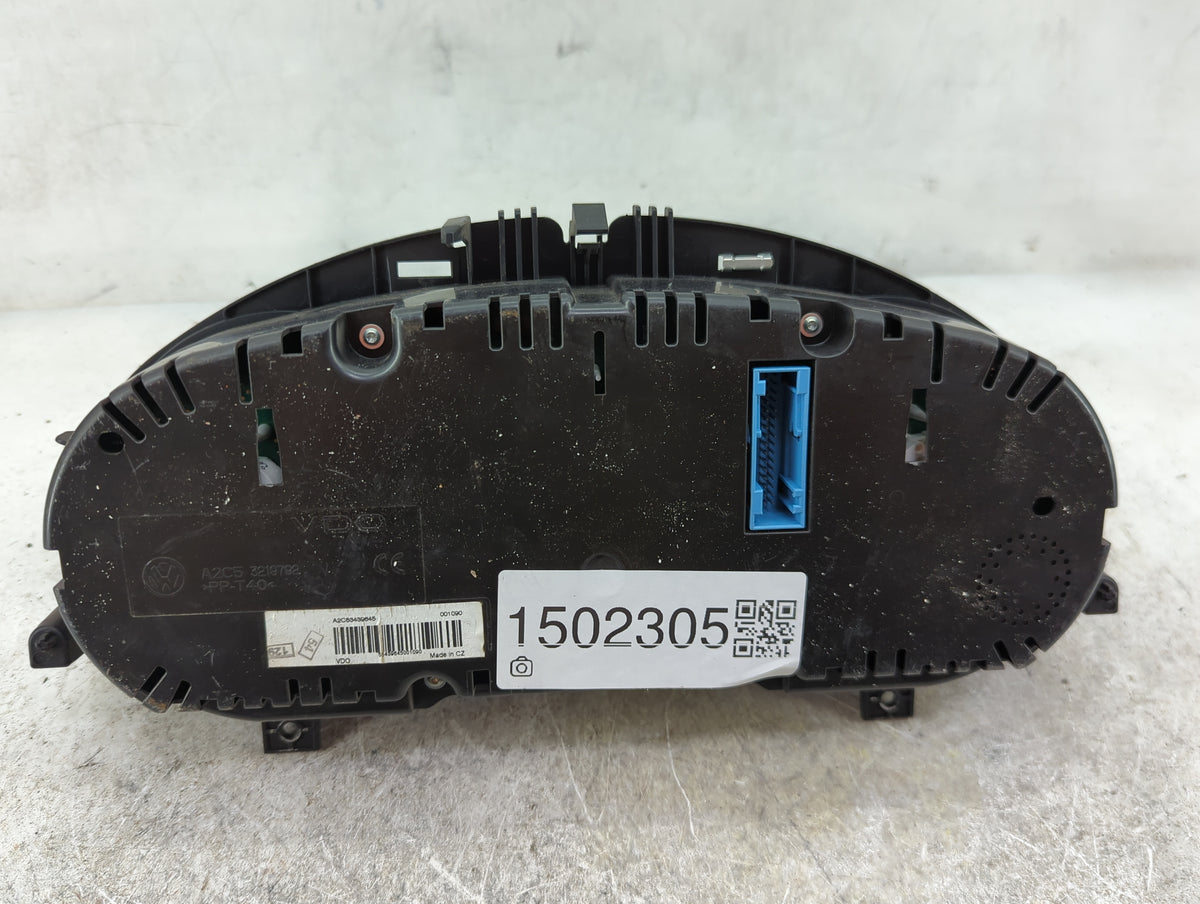 2009-2010 Volkswagen Cc Instrument Cluster Speedometer Gauges P/N:3C8920970T A2C53238928, A2C53250574 Miles: Fits Fits 2009 