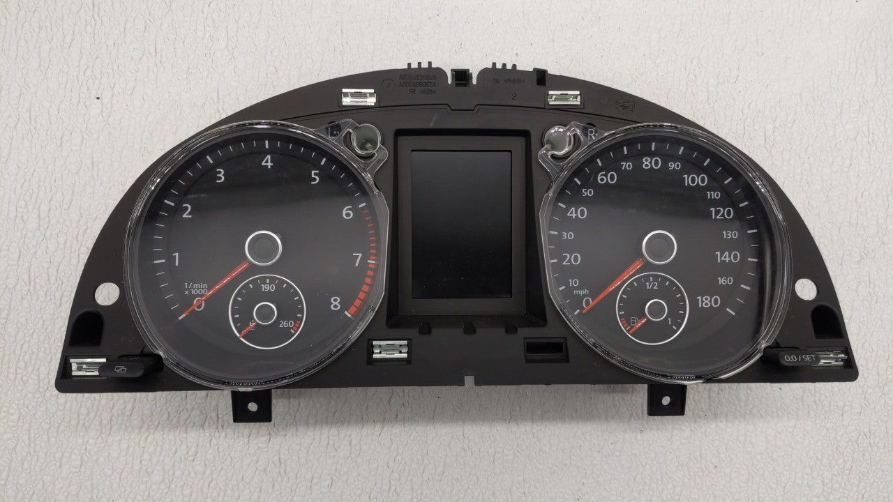 2009-2010 Volkswagen Cc Instrument Cluster Speedometer Gauges P/N:3C8 920 970T 3C8920970T Fits Fits 2009 2010 OEM Used Auto 
