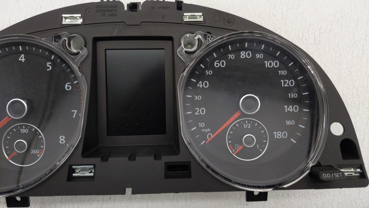 2009-2010 Volkswagen Cc Instrument Cluster Speedometer Gauges P/N:3C8 920 970T 3C8920970T Fits Fits 2009 2010 OEM Used Auto 